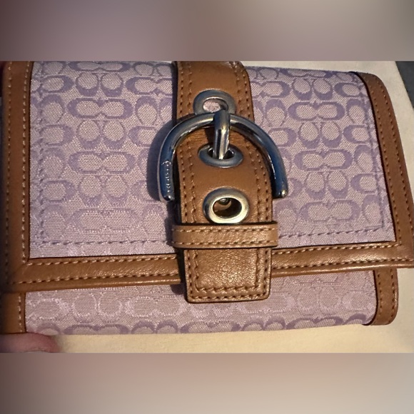 Coach Handbags - Coach lilac NWT wallet